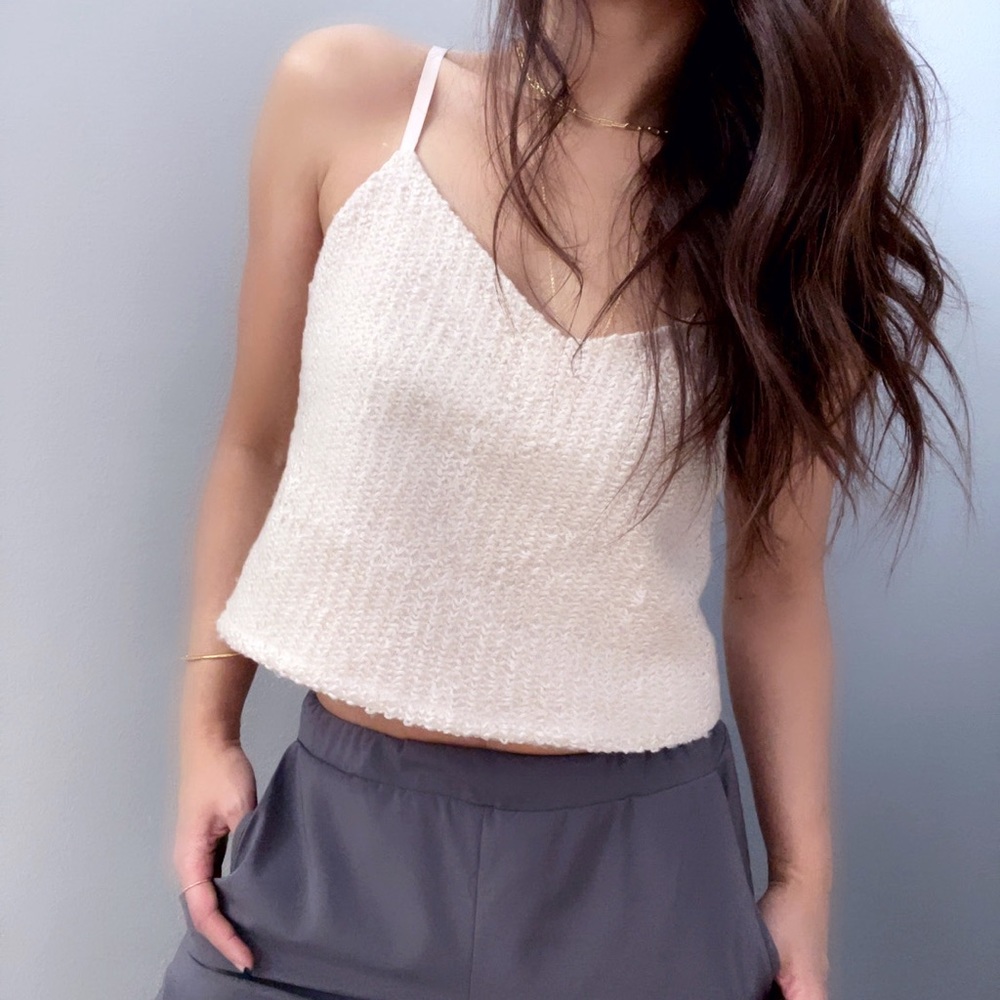 Boucle Crop Cami